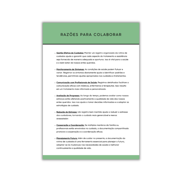 Planner Rotina de Cuidados do Idoso - Image 6